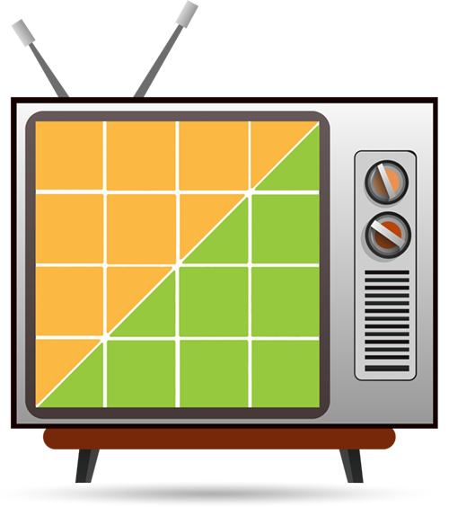 image d'une télévision avec un logo de Better Impact